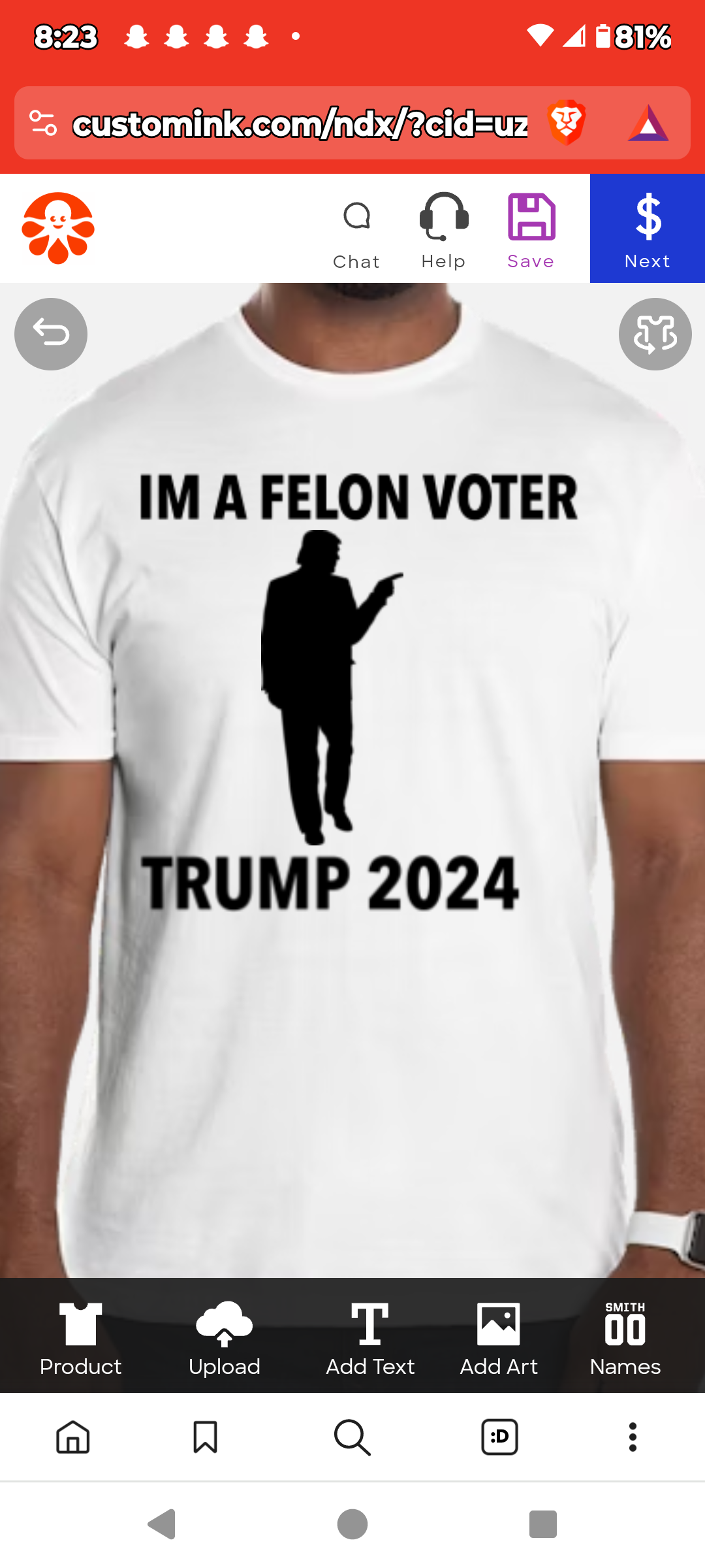 These are my awesome shirts