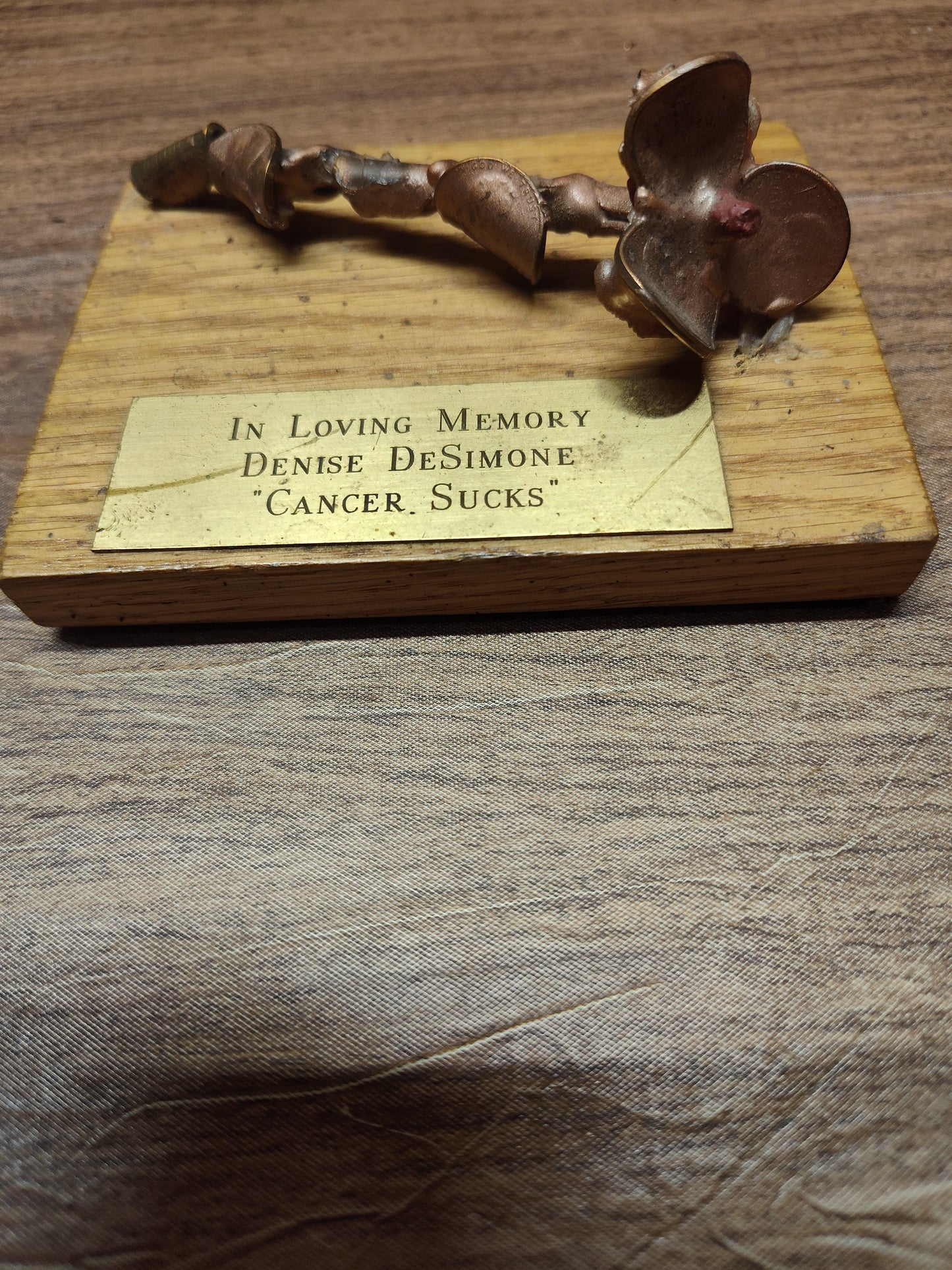 Pennies from heaven roses memorial