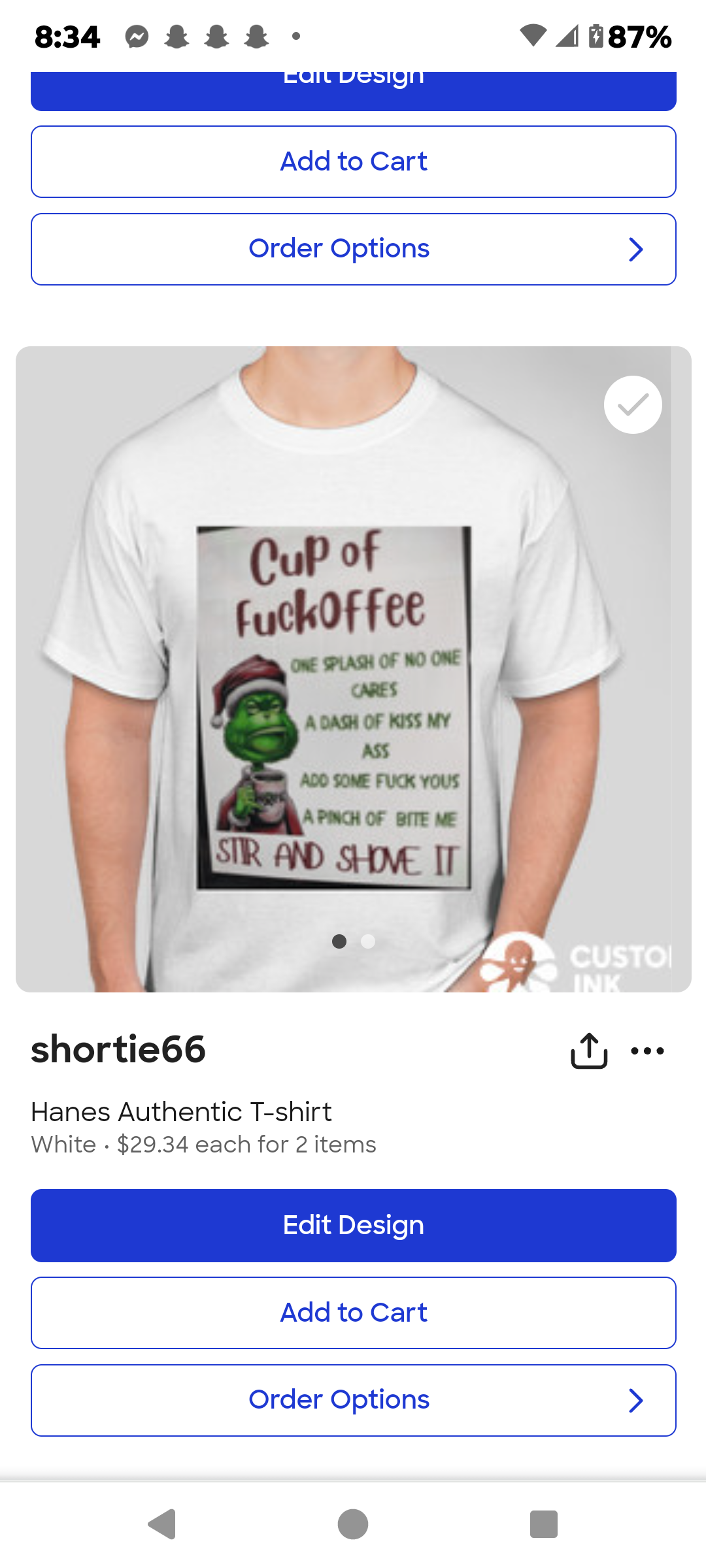 These are my awesome shirts